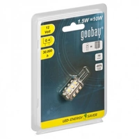 LED-Chip für G4 Lampensockel mit 15 SMD LEDs warm weiß Energieeffizienz-Klasse A++ LED-Chip für G4 Lampensockel mit 15 SMD LEDs warm weiß Energieeffizienz-Klasse A++