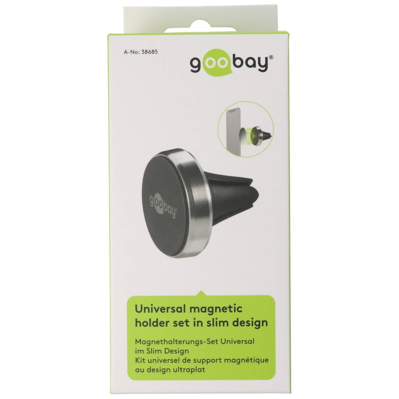 Universal Smartphone Magnethalterungs-Set - für eine einfache und sichere Befestigung im Fahrzeug