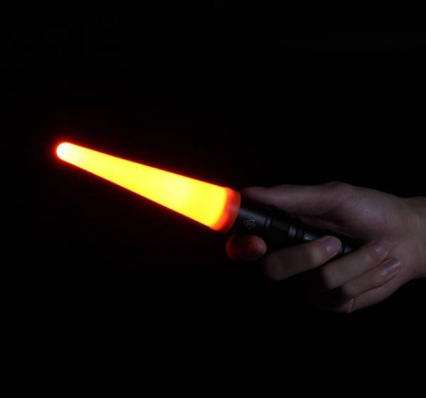 Nitecore Taschenlampen Warnaufsatz 40 mm