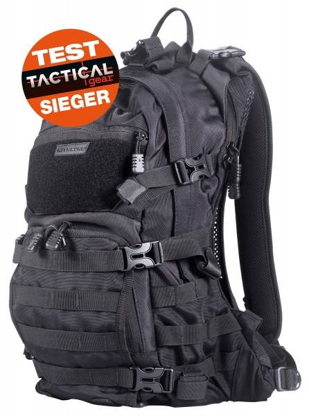 Nitecore kompakter Rucksack BP20 - schwarz - 45cm x 28cm x 12cm - 20 Liter