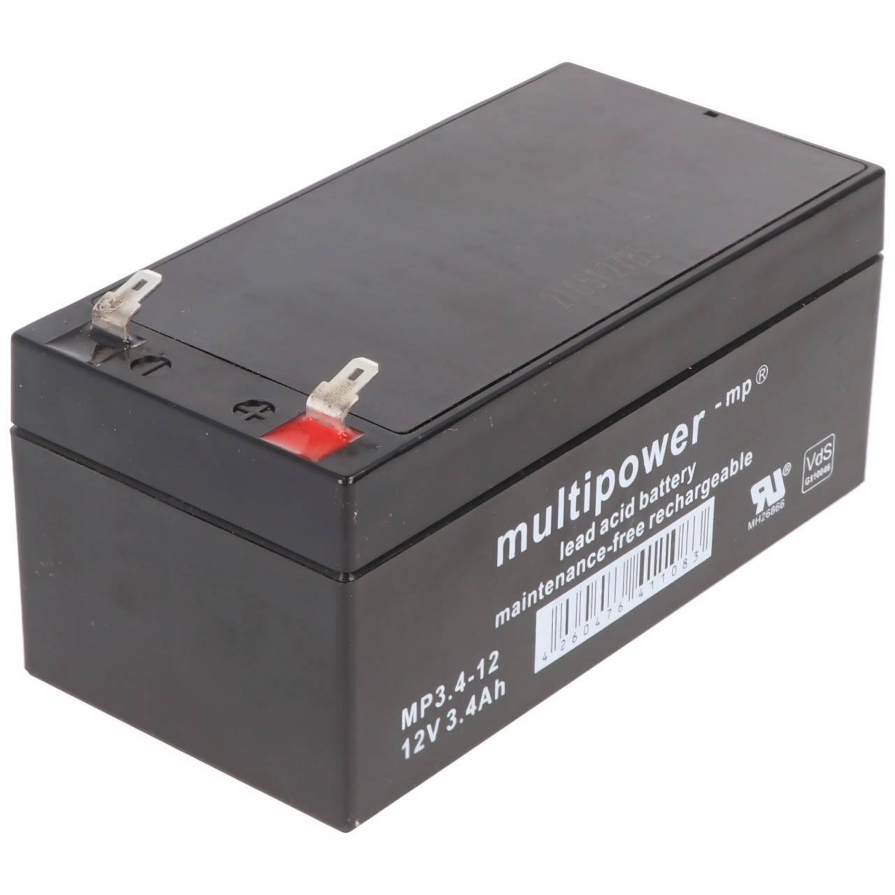 Multipower MP3.4-12 12 Volt 3400 mAh Akku CT3,2-12 CT3.2-12