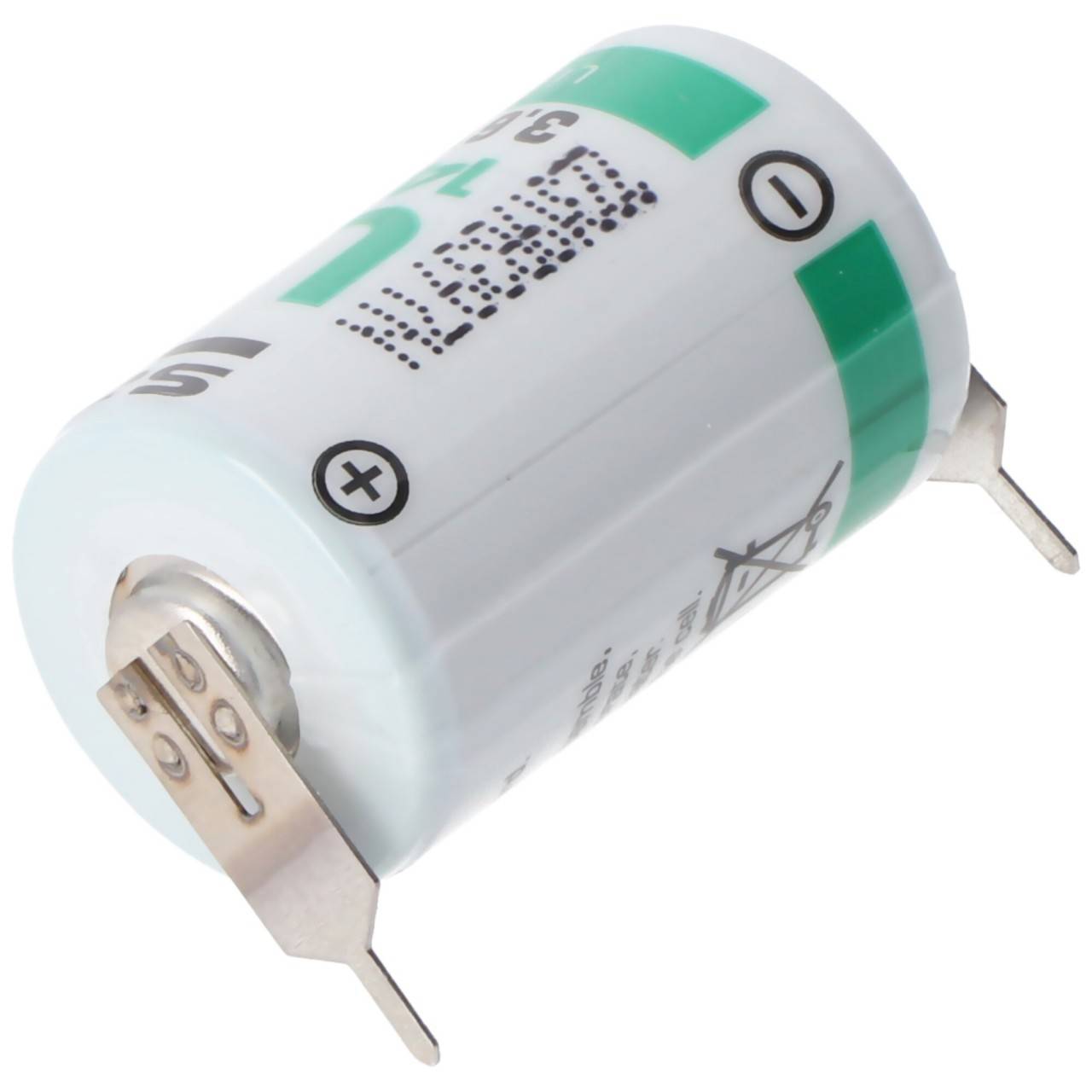 SAFT LS142502PF Lithium Batterie, Size 1/2 AA mit Printfahnen