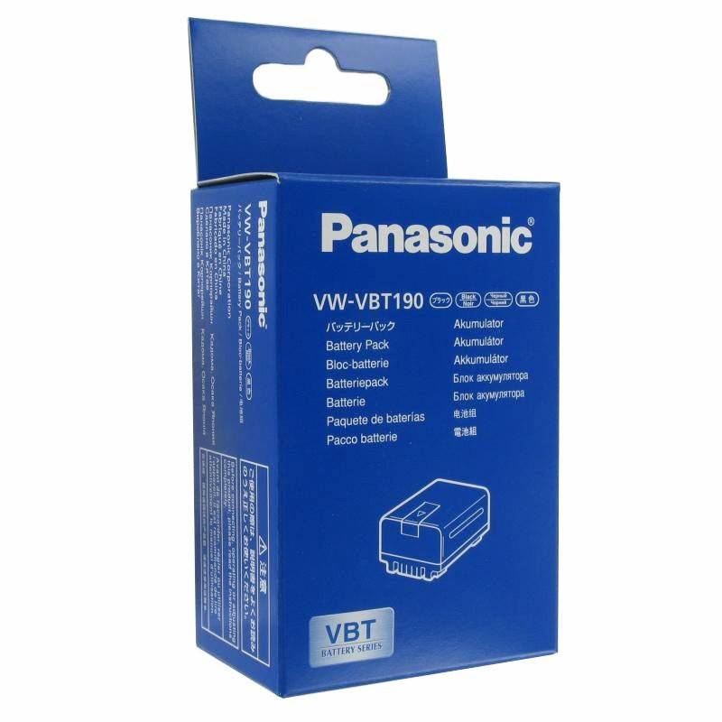 Kamera-Akku Panasonic VW-VBT190E-K 3.6 V 1940 mAh VW-VBT190E-K