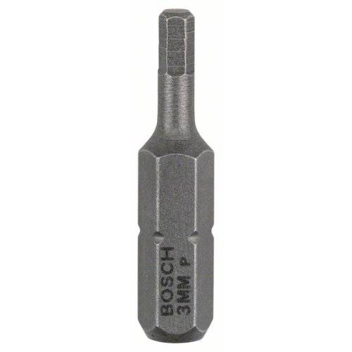 Bosch 3x Schrauberbit Extra-Hart, HEX 3, 25 mm - 2607001722