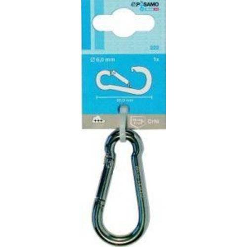 Feuerwehr-Karabinerh.() A2 50x 5mm a 1 Stk.