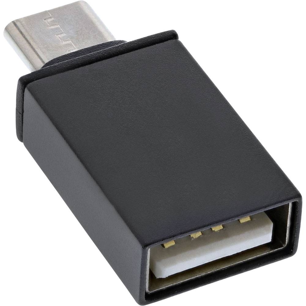 InLine® USB 2.0 Adapter, USB Typ-C Stecker an Typ-A Buchse