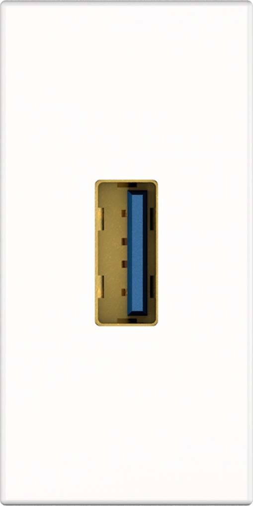 Kindermann Anschlussblende USB (Typ A),ws 7464000529