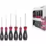 Wiha Werkstatt Schraubendreher-Set 6teilig Schlitz, Kreuzschlitz Pozidriv Wiha Werkstatt Schraubendreher-Set 6teilig Schlitz, Kreuzschlitz Pozidriv
