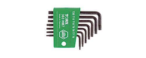 Wiha 363H7 Innen-TORX Winkelschraubendreher-Set 7teilig