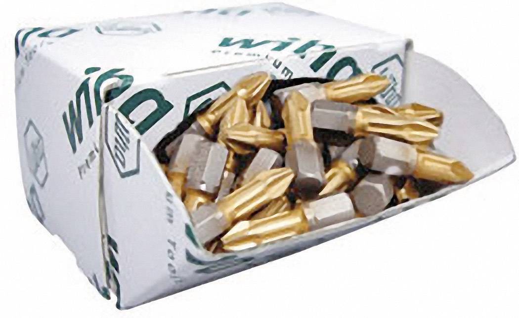 Wiha Bulk 7929 TiN 33672 Torx-Bit T 10 Chrom-Vanadium Stahl TiN, gehärtet C 6.3 50 St.