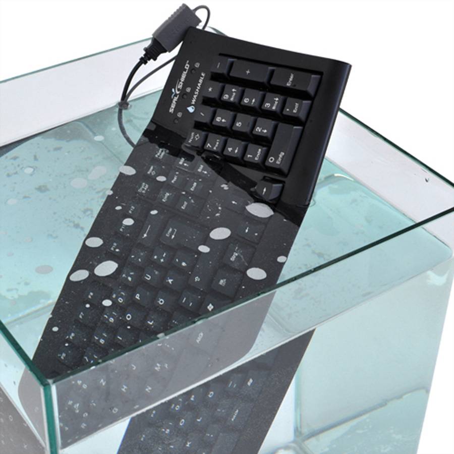 SEAL SHIELD Silver Seal Tastatur USB black SSKSV208DE