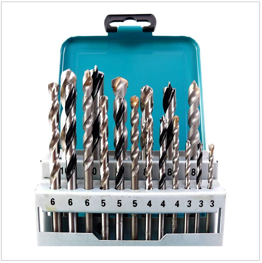 Makita Bohrer - Set 18-teilig D-46202