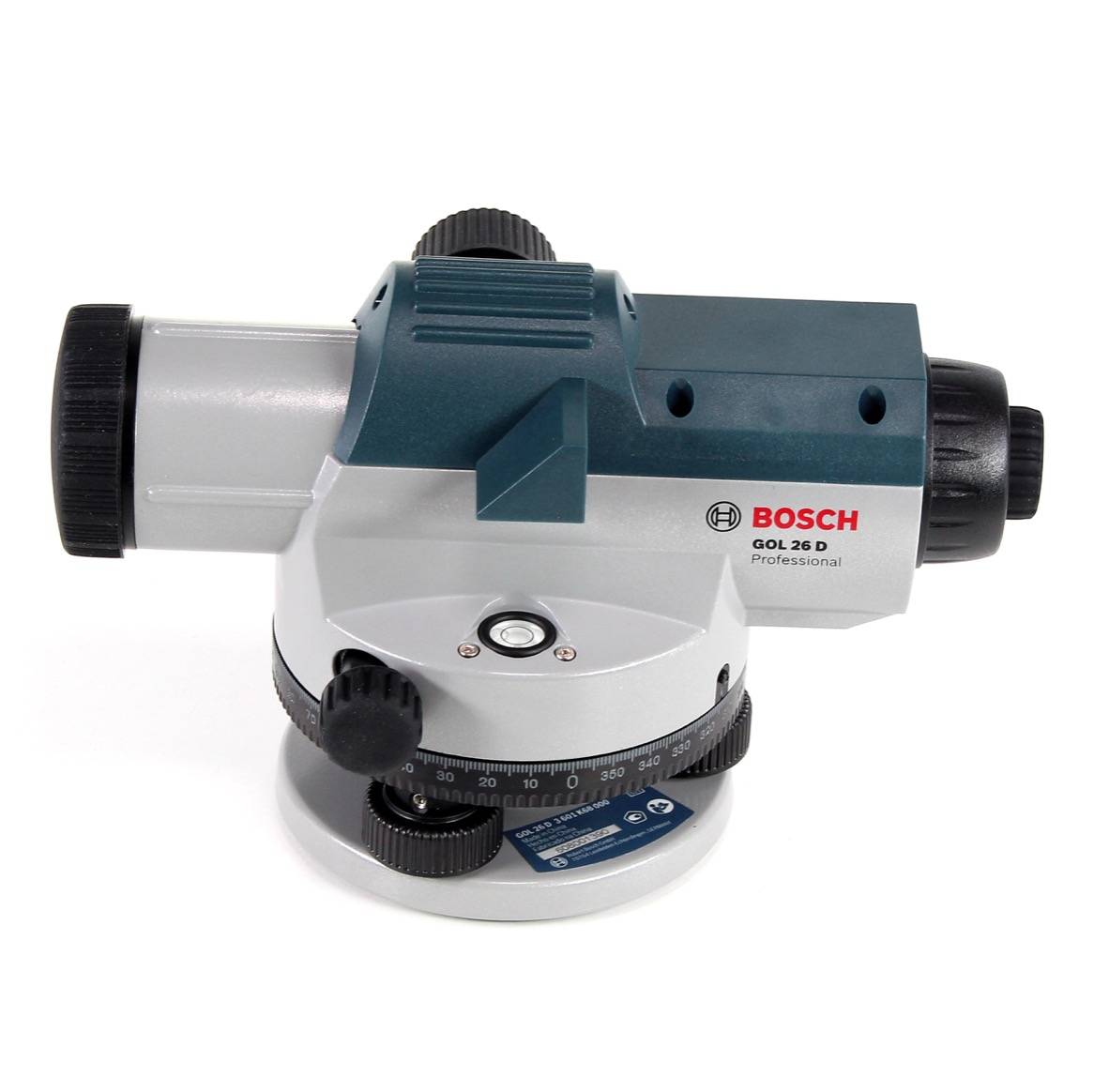 Bosch Professional GOL 26 D Optisches Nivelliergerät Reichweite (max.): 100 m Optische Vergrößerung (max.): 26 x