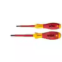 Wiha VDE Schraubendreher-Set 2teilig Kreuzschlitz Phillips Wiha VDE Schraubendreher-Set 2teilig Kreuzschlitz Phillips