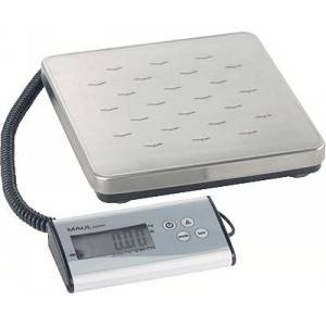 Maul Paketwaage MAULcargo, 120 kg, separates Bedienpult Paketwaage Wägebereich (max.) 120000 g Ablesbarkeit 50 g batteriebetrieben
