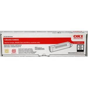OKI - Schwarz - Original - Tonerpatrone - für C8600cdtn, 8600dn, 8600n, 8800cdtn, 8800dn, 8800n
