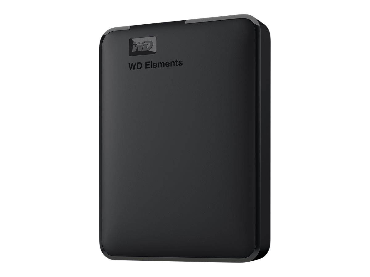 WD Elements 4 TB Externe Festplatte 6.35 cm (2.5 Zoll) USB 3.2 Gen 1 (USB 3.0) Schwarz WDBU6Y0040BBK-WESN