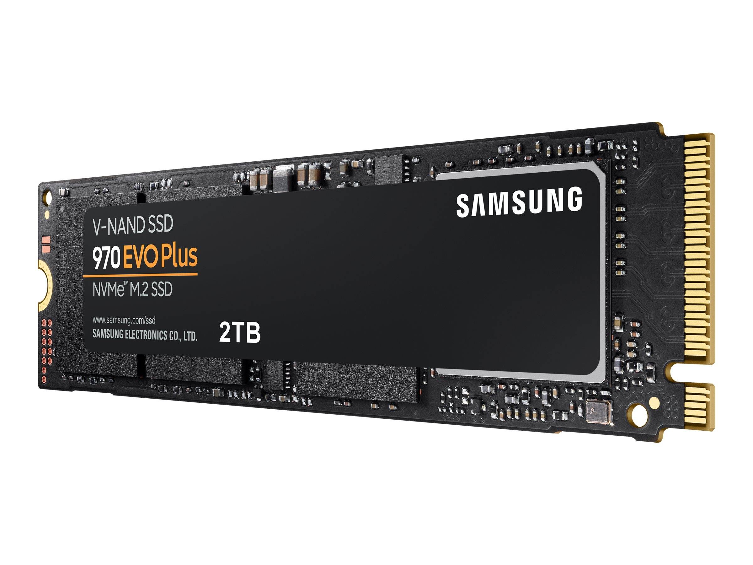 Samsung 970 EVO Plus 2 TB Interne M.2 PCIe NVMe SSD 2280 M.2 NVMe PCIe 3.0 x4 Retail MZ-V7S2T0BW