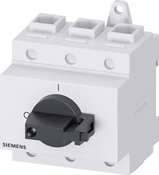 Lasttrennschalter Schwarz 3polig 50 mm² 100 A 690 V/AC Siemens 3LD27300TK11