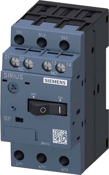 Siemens 3RV1011-0DA15 Leistungsschalter 1 St. Einstellbereich (Strom): 0.22 - 0.32 A Schaltspannung (max.): 690 V/AC (B x H x T) 45 x 90 x 75 mm