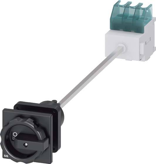 Lasttrennschalter Schwarz 3polig 16 mm² 25 A 690 V/AC Siemens 3LD21440TK51