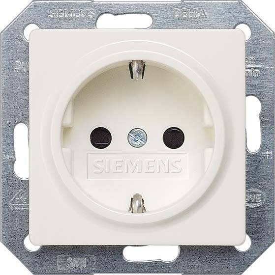 Siemens Schalterprogramm Steckdose Delta Weiß 5UB1518