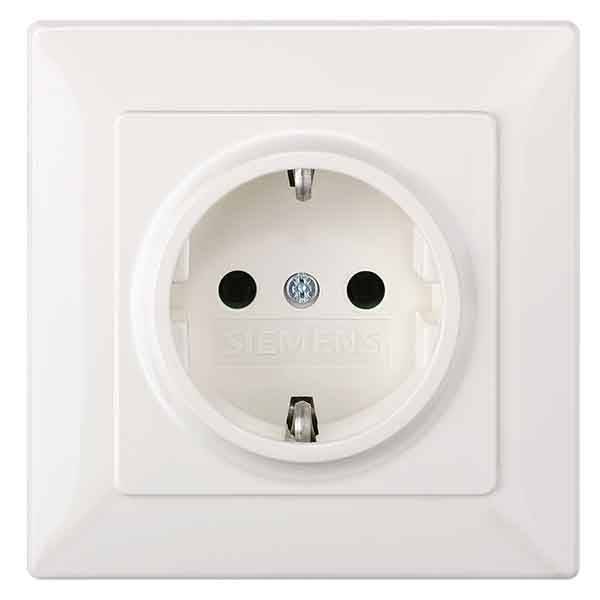 Siemens Schalterprogramm 1fach Weiß 5UB1582