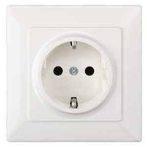 Siemens Schalterprogramm 1fach Weiß 5UB1582