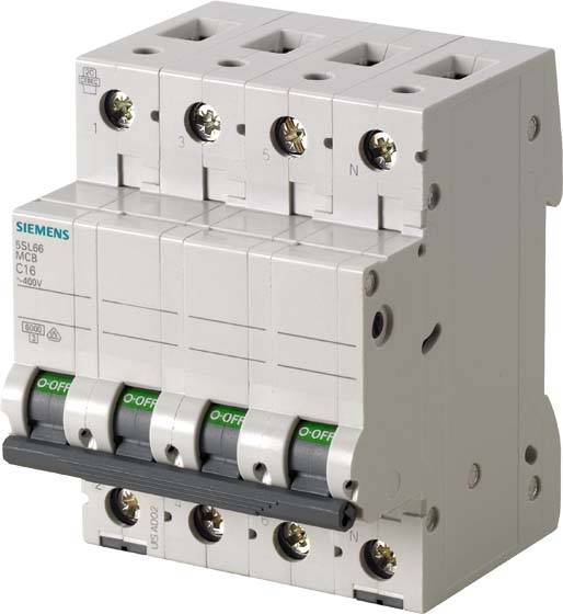 Siemens 5SL66166 5SL6616-6 Leitungsschutzschalter 16 A 400 V