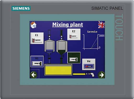 Siemens Indus.Sector Touch Panel 5,7 TFT Display 6AV6643-0AA01-1AX0