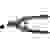 Hazet 1845B-19 Seegeringzange Passend für (Seegeringzangen) Außenringe 19-60mm Spitzenform (Details) abgewinkelt 90°