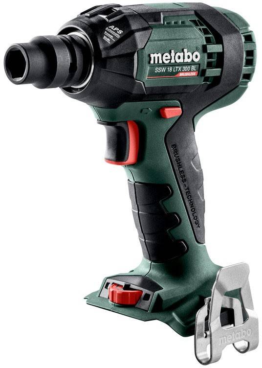Metabo SSW 18 LTX 300 BL 602395890 Akku-Schlagschrauber Anzahl mitgelieferte Akkus 0 Li-Ion