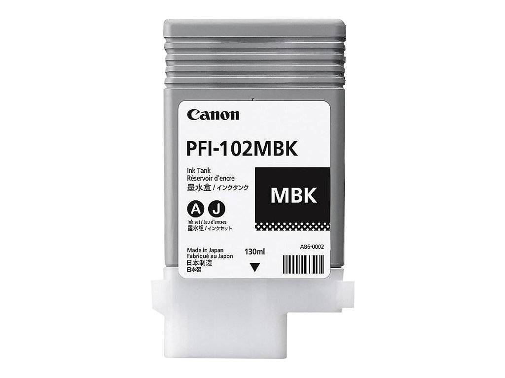 Canon Druckerpatrone PFI-102MBK Original Matt Schwarz 0894B001