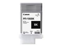 Canon PFI-106 BK - 130 ml - Schwarz - Original - Tintenbehälter - für imagePROGR
