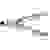 Hazet 1846D-0 Seegeringzange Passend für (Seegeringzangen) Außenringe 3-10mm Spitzenform (Details) abgewinkelt 90°