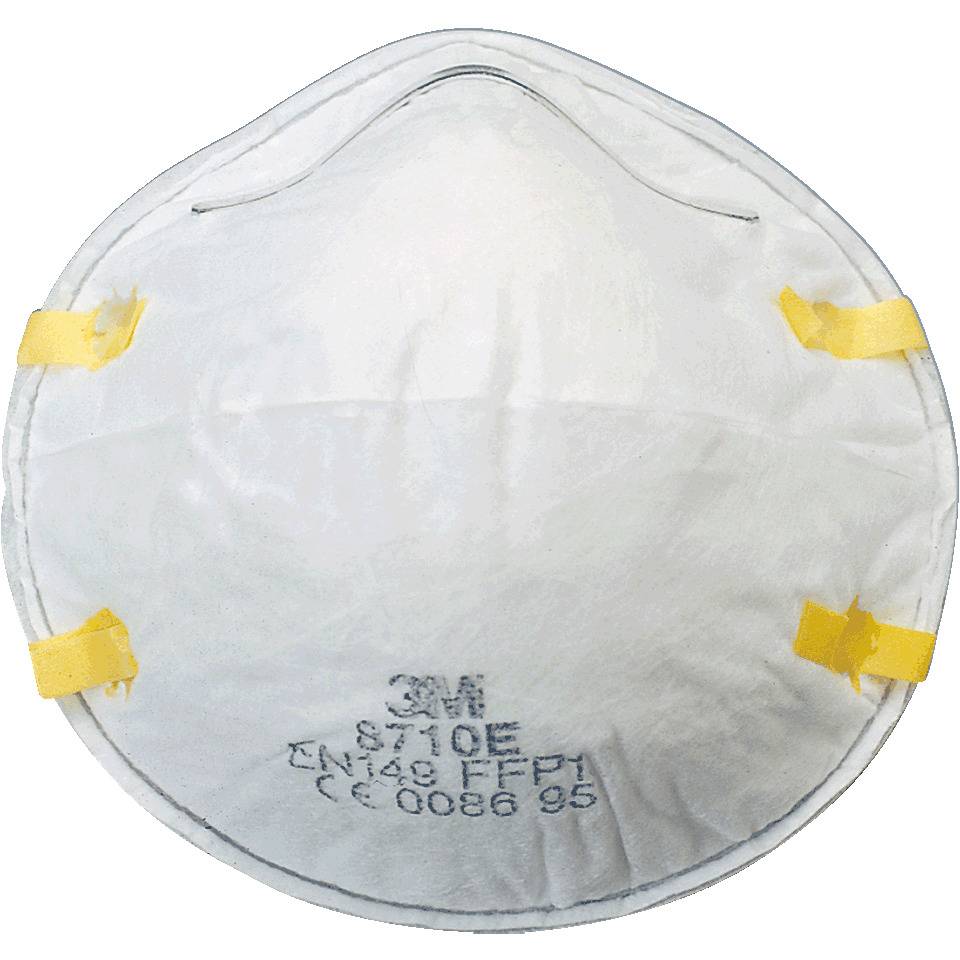 Atemschutzmaske 8710 E FFP1 NR D o.Ausatemventil 20St./KT 3M