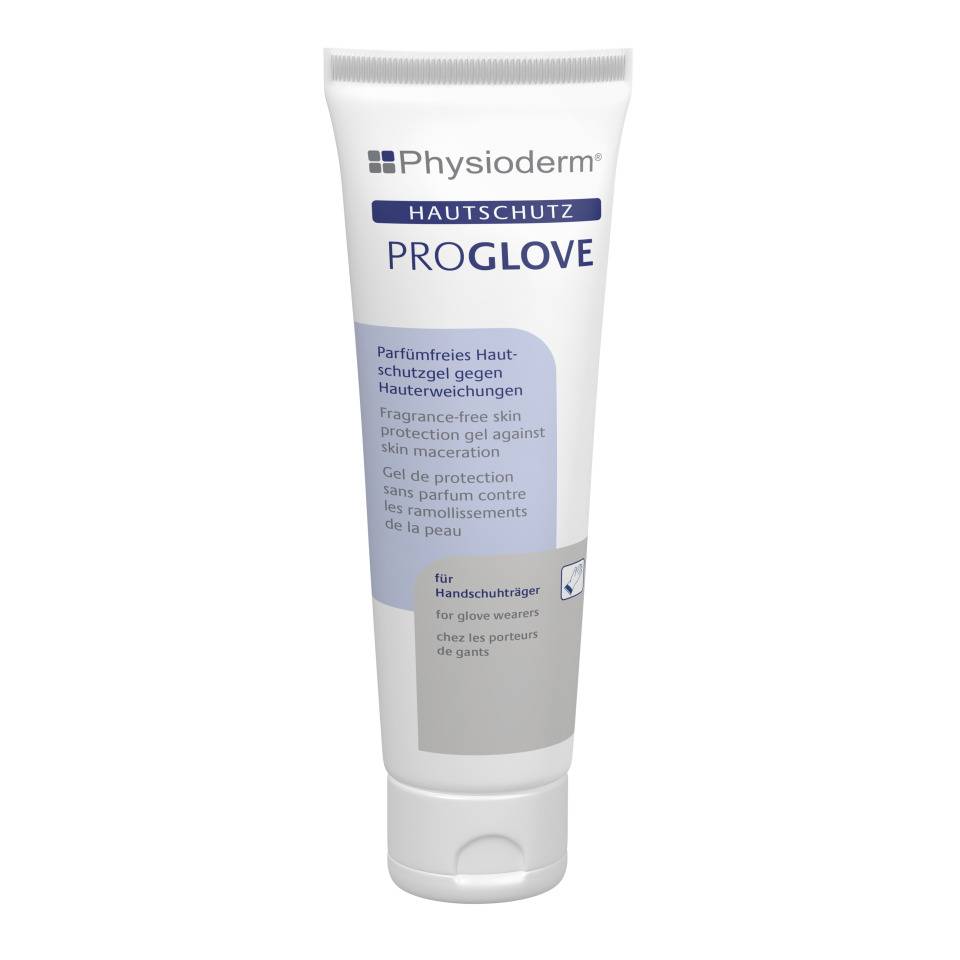 Physioderm Hautschutzgel proGlove®, fettfrei, silikonfrei, pH-neutral, 100ml/Tube