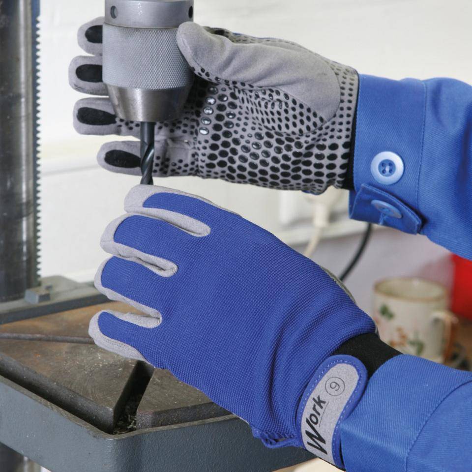 Work Schutzhandschuh SecuGrip® VD, EN 388, blau/grau, Größe 11, EN 388, Kat. II