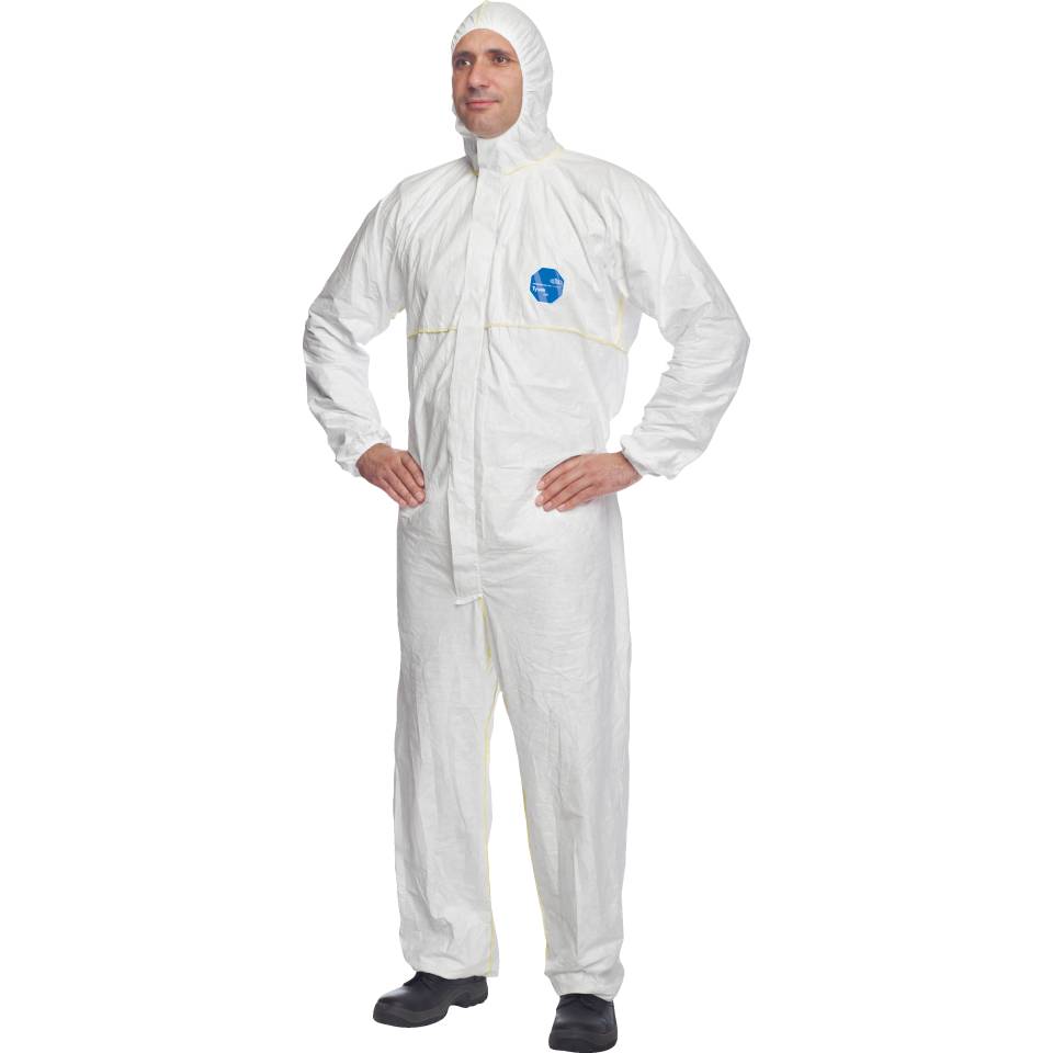 Tyvek® 200 Einweg-Overall Easysafe, Modell CHF5, Kategorie III, Typ 5/6, Größe XL