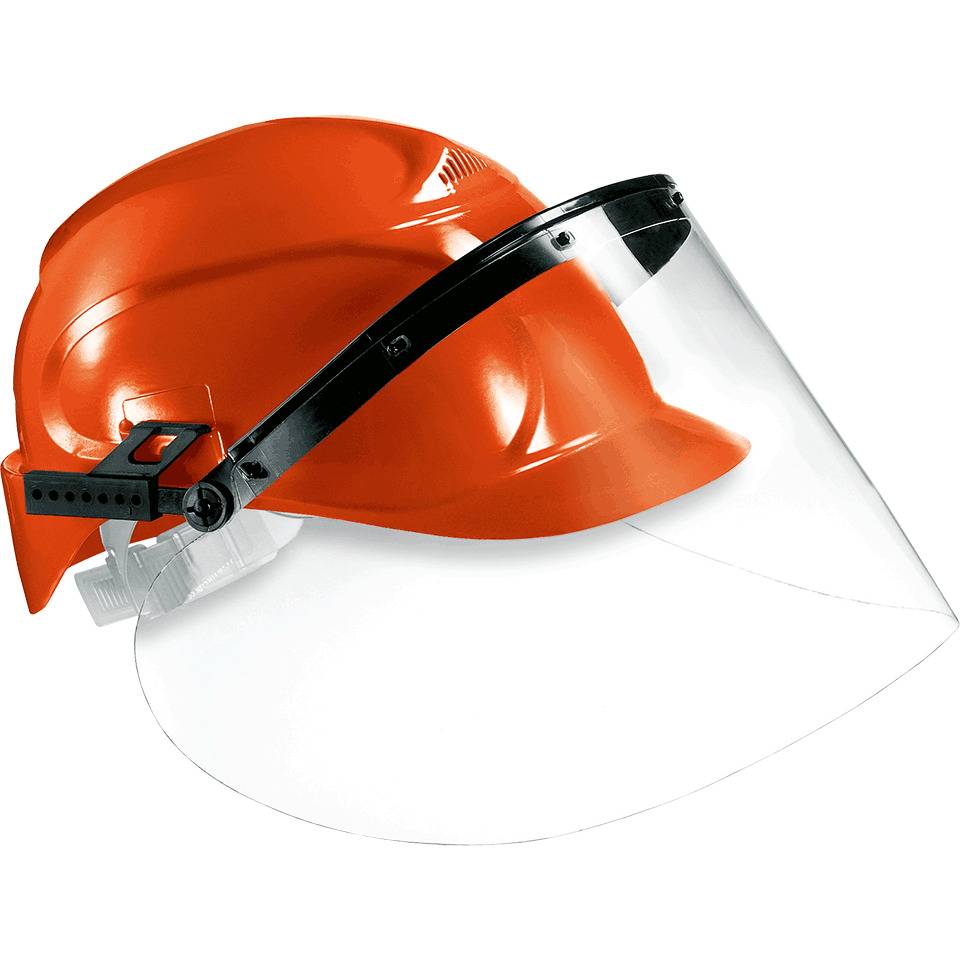 uvex Gesichtsschutzschirm 9725.514,Kat.II,farblos,beschlagfreie CA-Scheibe,192g