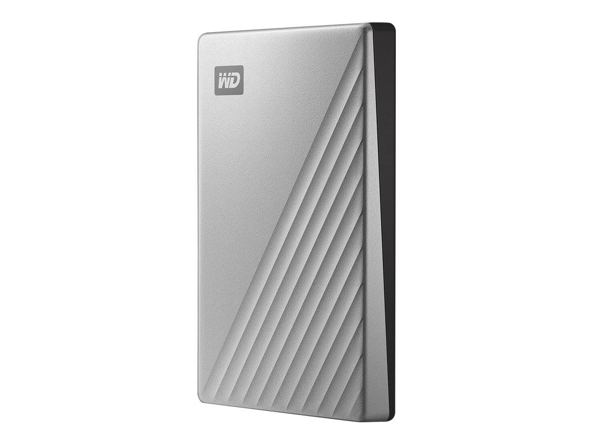 WD My Passport Ultra 1 TB Externe Festplatte 6.35 cm (2.5 Zoll) USB-C® Silber WDBC3C0010BSL-WESN