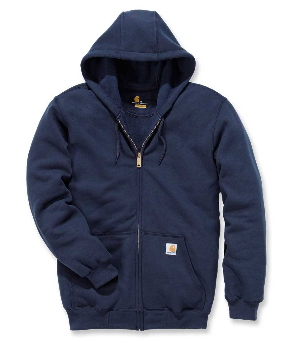 Carhartt K122 Kapuzenpullover Zip Hooded Sweater Original Fit - New Navy - XX-Large
