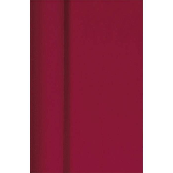 Duni 526111 Tischtuchrolle - uni, 1,25 x 10 m, bordeaux