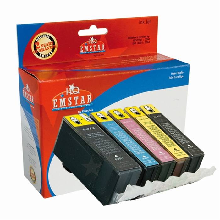 Alternativ Emstar Tintenpatrone MultiPack 2xBk,C,M,Y (10CAIP3600MULTI,C92)