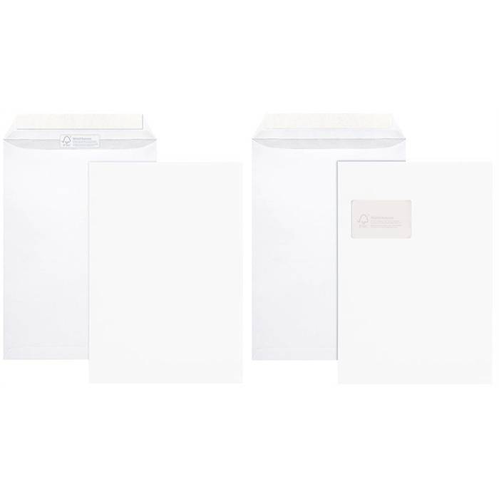 MAILmediaÂ® Versandtasche FSC o.Fe.hk C4 we