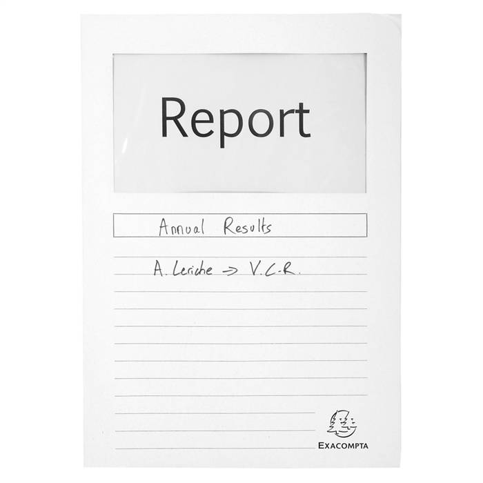 EXACOMPTA Sichtmappe FOREVER, DIN A4, 130 g/qm, sortiert