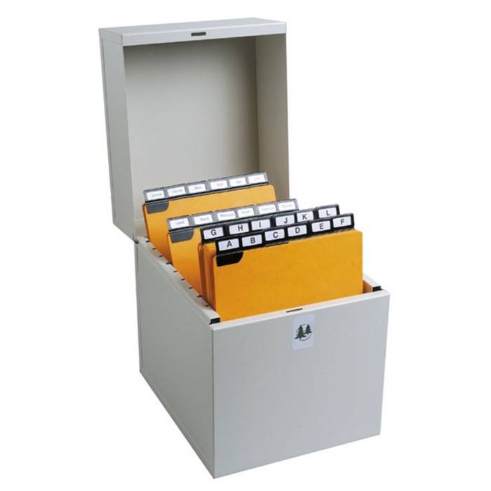 FILING BOX FOR 500 GUIDE CARDS 148X105-1