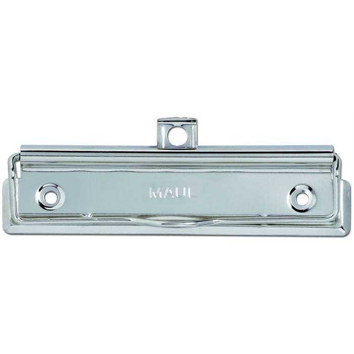 Maul Bügel-Klemmer, Breite 120 mm hellgrau