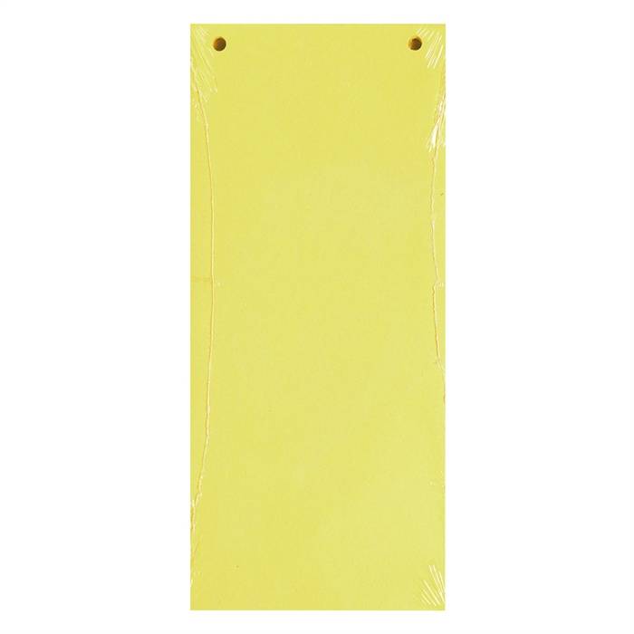 Packung mit 100 Trennstreifen gelocht aus Recycling-Karton 180g/qm, 105x142mm - Forever