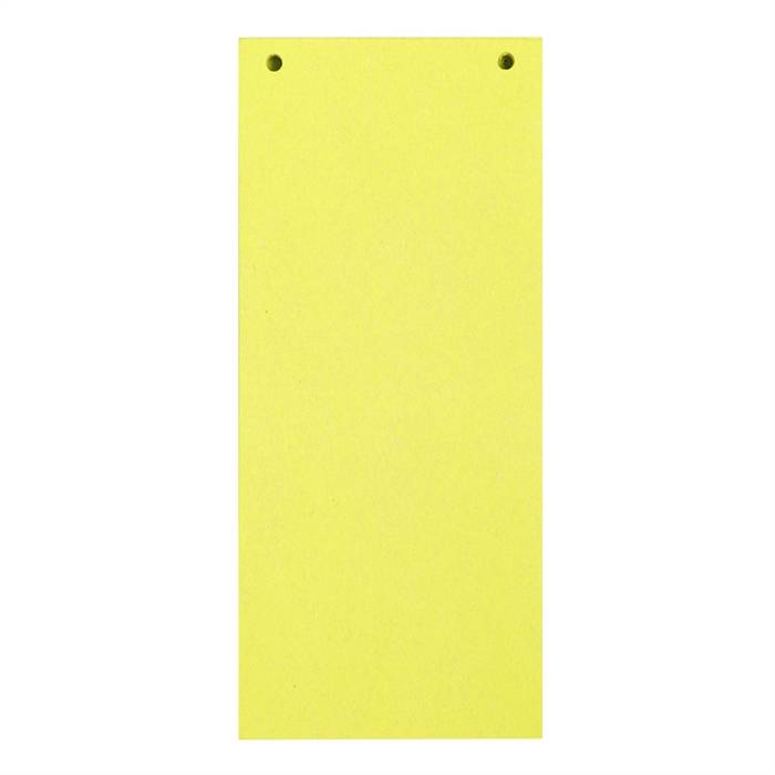 Packung mit 100 Trennstreifen gelocht aus Recycling-Karton 180g/qm, 105x142mm - Forever